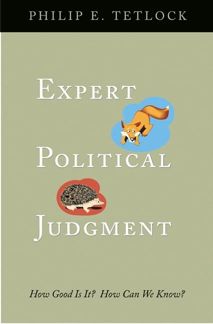 Expert Political Judgment Cover