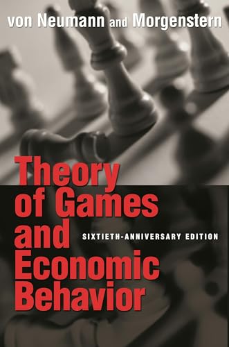 Theory of games and economic behavior Cover
