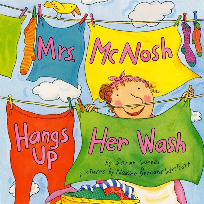 Mrs. McNosh hangs up her wash Cover