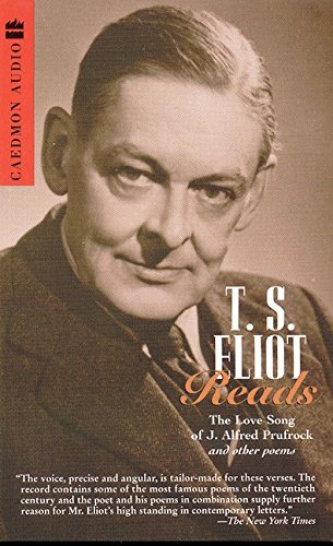 T.S. Eliot Reads Love Songs of J.A. Prufrock and other poems Cover
