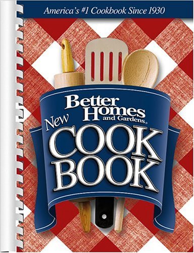 New Cook Book (Better Homes & Gardens New Cookbooks) Cover