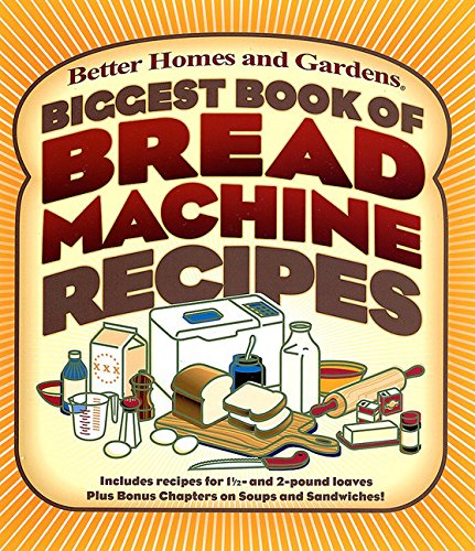 Biggest Book of Bread Machine Recipes Cover