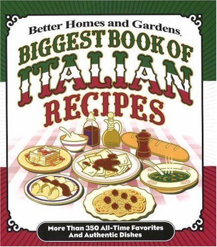 Biggest Book of Italian Recipes Cover