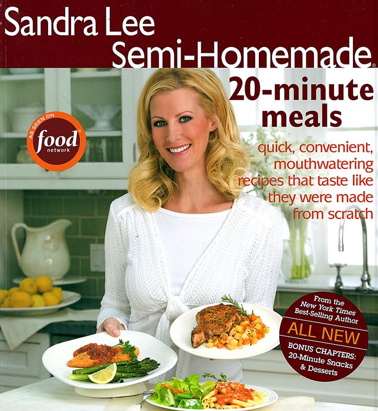 Semi-Homemade 20-Minute Meals (Sandra Lee Semi-Homemade) Cover