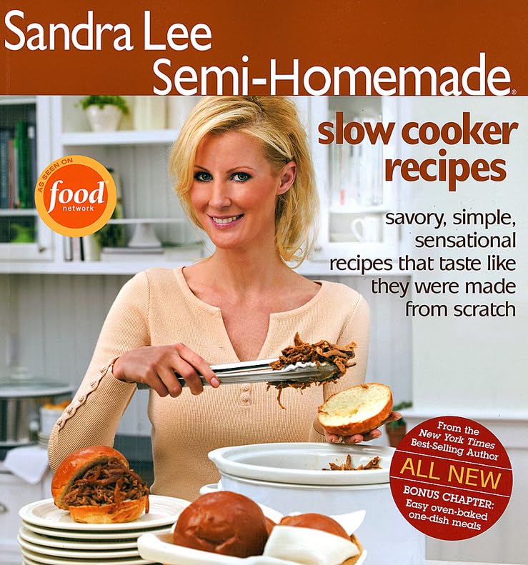 Semi-Homemade Slow Cooker Recipes (Sandra Lee Semi-Homemade) Cover