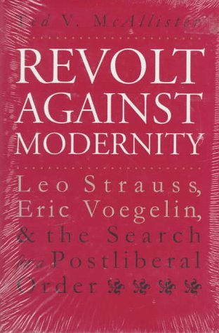 Revolt against modernity Cover