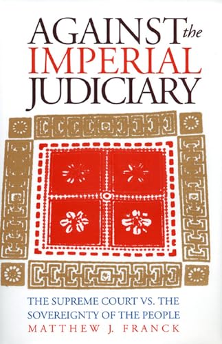 Against the imperial judiciary Cover