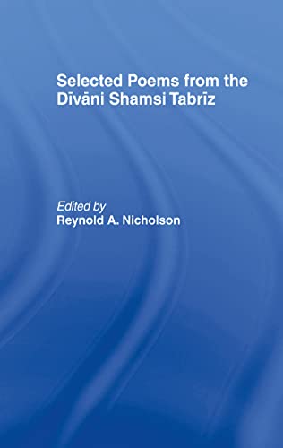 Selected Poems from the Divani Shamsi Tabriz Cover