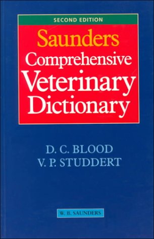 Saunders Comprehensive Veterinary Dictionary Cover