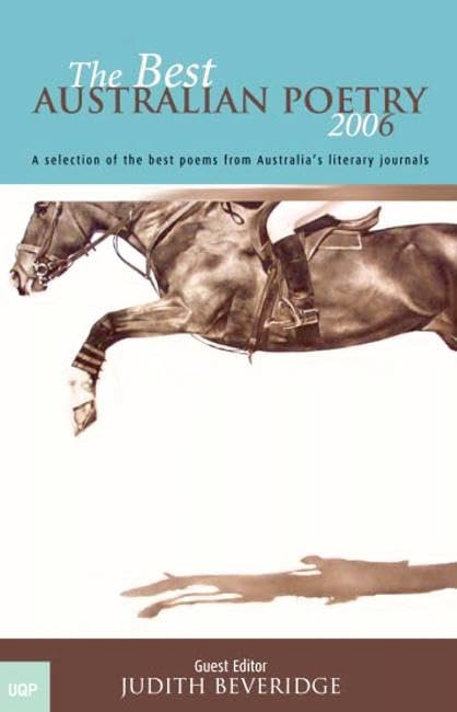 Best Australian Poetry 2006 Cover