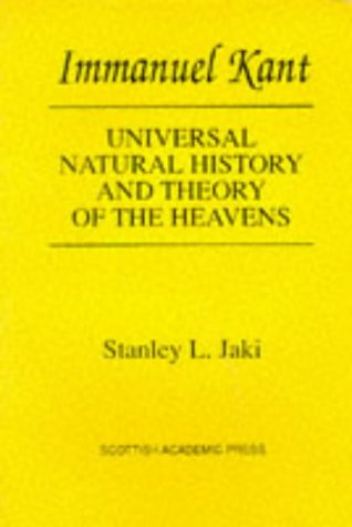 Universal natural history and theory of the heavens Cover