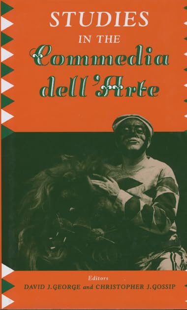 Studies in the commedia dell'arte Cover