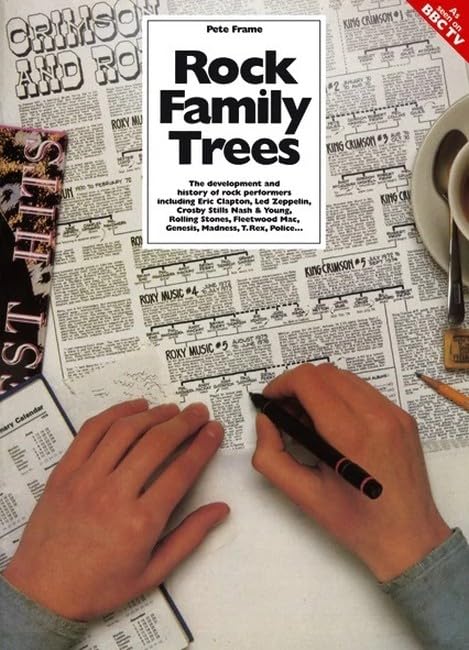 Pete Frame's complete rock family trees. Cover