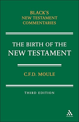 The birth of the New Testament Cover
