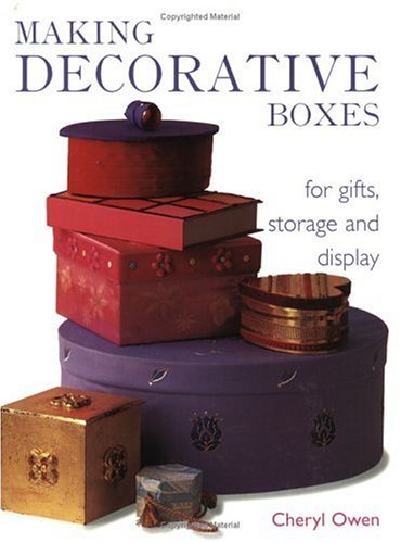 Making Decorative Boxes Cover
