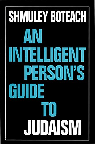 An intelligent person's guide to Judaism Cover