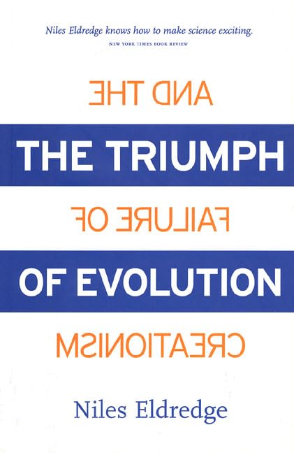 The triumph of evolution Cover