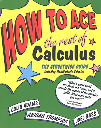 How to ace the rest of calculus Cover
