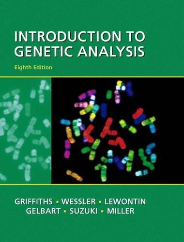 Introduction to genetic analysis Cover