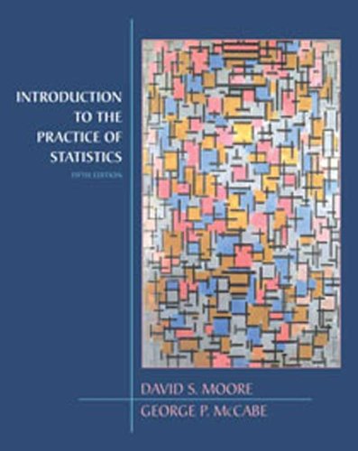 Introduction to the practice of statistics Cover