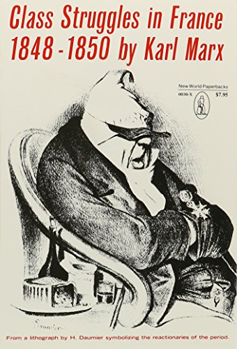 The class struggles in France, 1848 to 1850 Cover