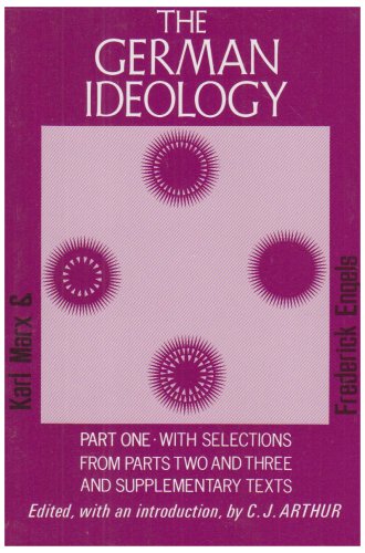 The German ideology Cover