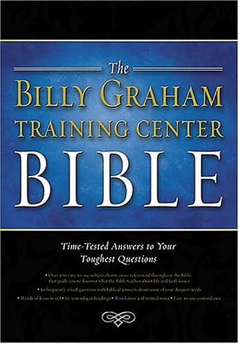 The Billy Graham Training Center Bible Cover