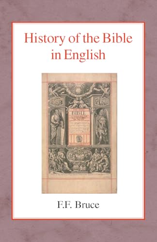 History of the Bible in English Cover