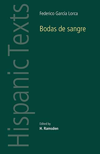Bodas De Sangre (Hispanic Texts) Cover