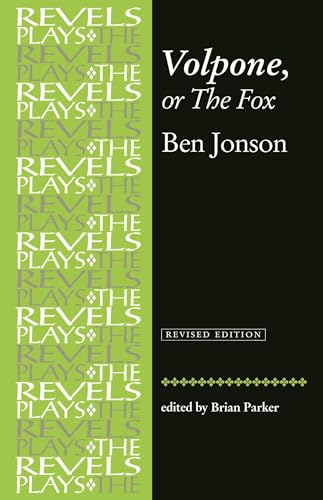 Volpone, or The fox Cover