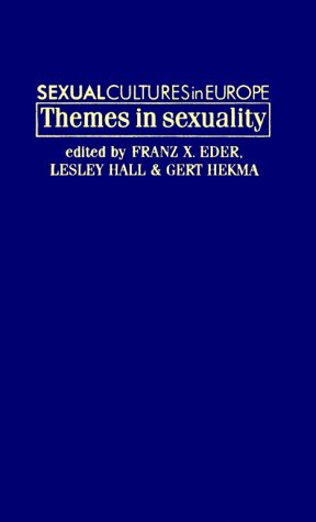 Sexual Cultures in Europe Cover