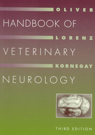 Handbook of veterinary neurology Cover