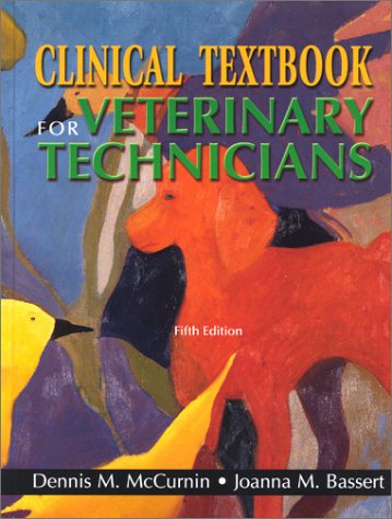 Clinical textbook for veterinary technicians Cover