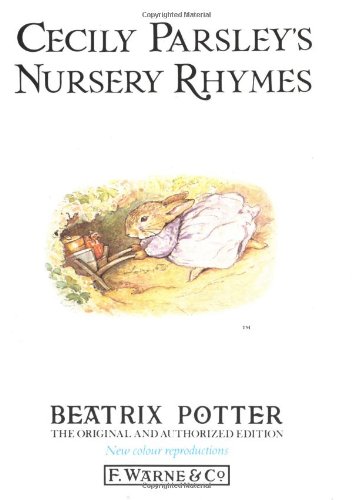 Cecily Parsley's nursery rhymes Cover