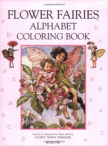 The Flower Fairies Alphabet Coloring Book Cover