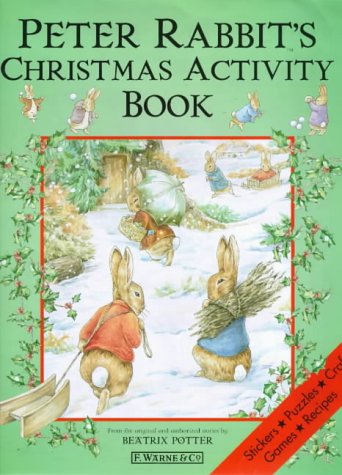Peter Rabbit's Christmas Activity Book (Beatrix Potter Activity Books) Cover