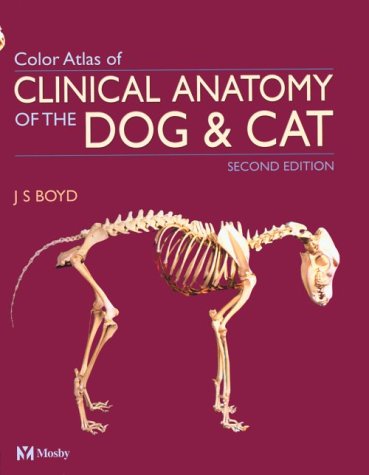 Colour Atlas of Clinical Anatomy Dog and Cat Cover