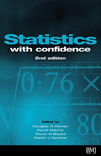 Statistics with confidence Cover