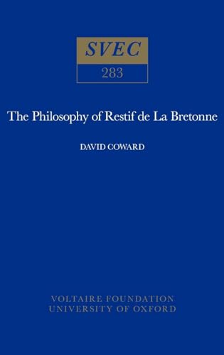 The philosophy of Restif de La Bretonne Cover
