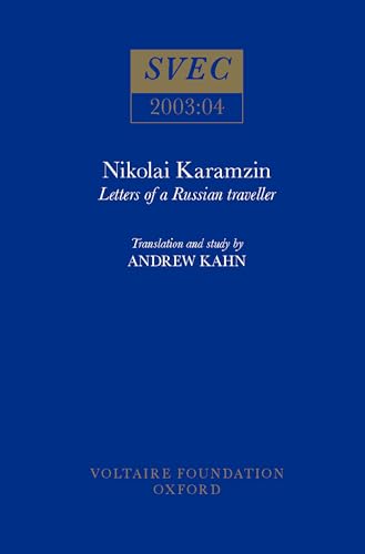 Letters of a Russian traveller Cover