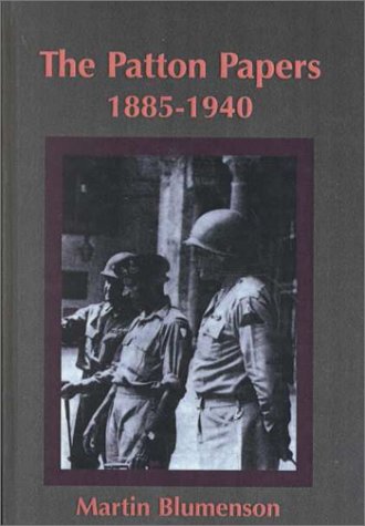 The Patton Papers, 1885-1940 Cover