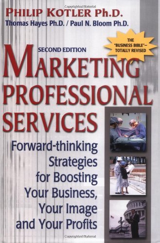 Marketing professional services Cover