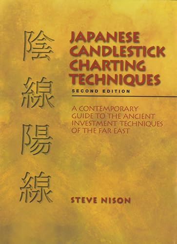Japanese candlestick charting techniques Cover