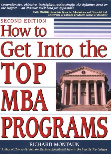 How to get into the top MBA programs Cover