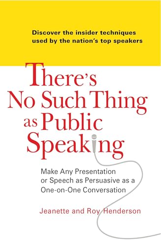 There's no such thing as public speaking Cover