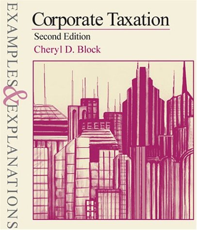 Corporate taxation Cover