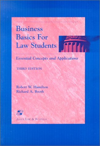 Business basics for law students Cover