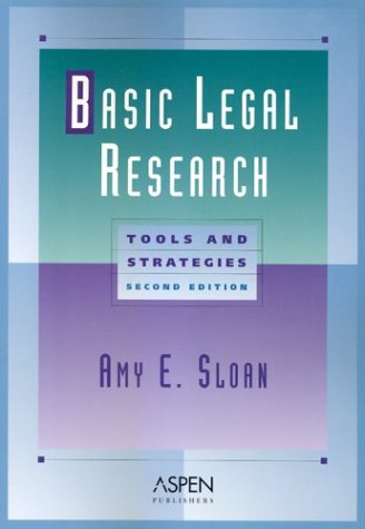 Basic legal research Cover