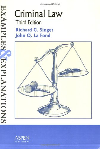 Criminal law Cover