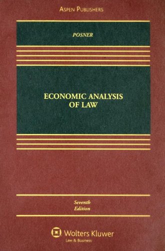 Economic Analysis of Law Cover